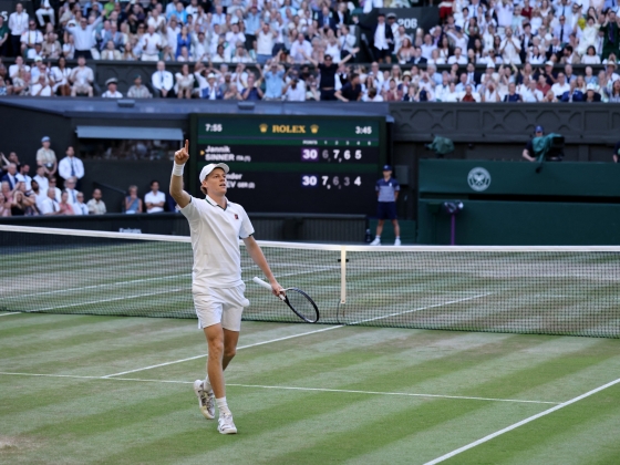 Jannik Sinner címet védett Wimbledonban
