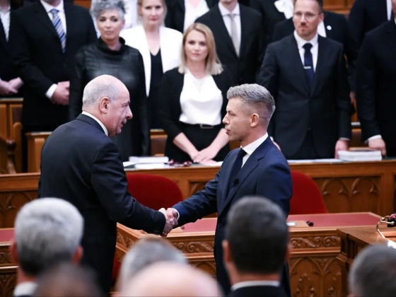 Magyar Péter kommentben reagált Sulyok Tamás vádjára