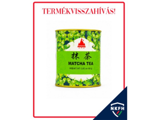 Veszélyes matcha tea került a magyar boltok polcaira, azonnali visszahívást rendeltek el