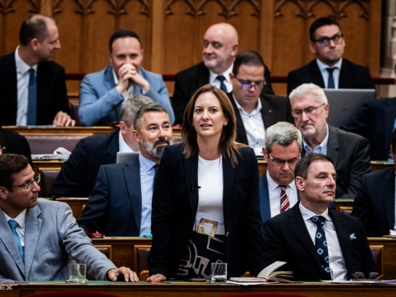 A Tisza vezérszónoka jelezte, nem tudják folytatni az ülést, szünetet rendeltek el
