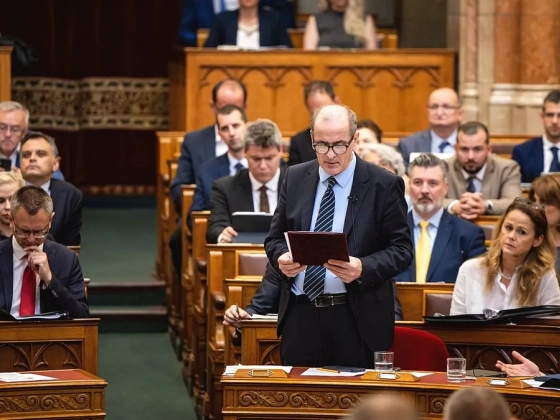 Hegedűs Zsolt és Németh Balázs a parlamentben vitatkozott, majd közbeszólt Magyar Péter: „Tudod, mi az a Micimackó? Te bohóc!” – videó
