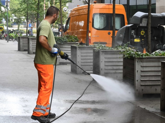 A BKK kitakarította a Déli pályaudvar aluljárószintjét és környékét
