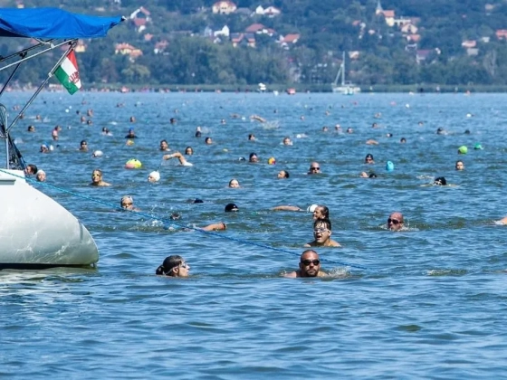 Rossz hír érkezett a hétvégi Balaton-átúszásról