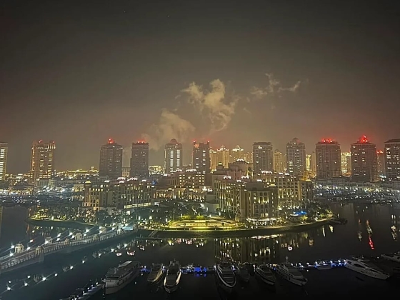 Katar légvédelme újabb iráni rakétatámadást hárított el Doha felett