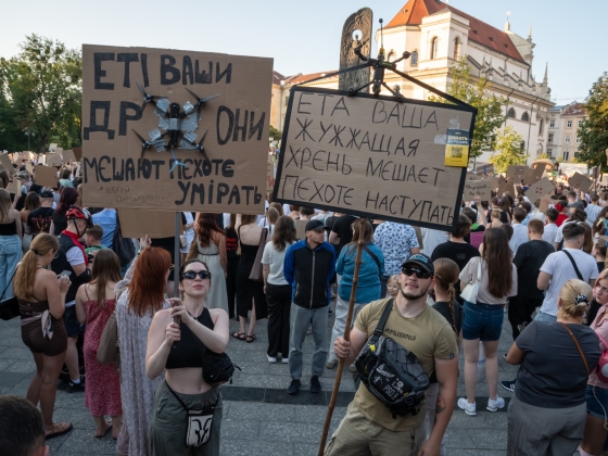 Folytatódik a tüntetéssorozat Ukrajnában Zelenszkij egyik legnépszerűtlenebb döntése után