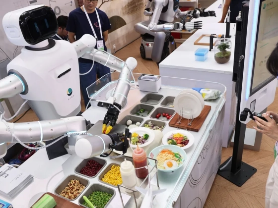 A legizgalmasabb humanoid robotok a Mesterséges Intelligencia Világkonferenciáról - galéria