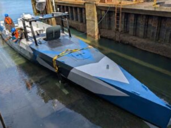 Az Egyesült Királyság bemutatta az Oceanus17-et: a robotizált hajó több mint 50 napig képes üzemelni