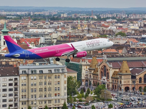 A Wizz Air Budapest-Tallinn járata nem sokkal felszállás után visszatér Budapestre