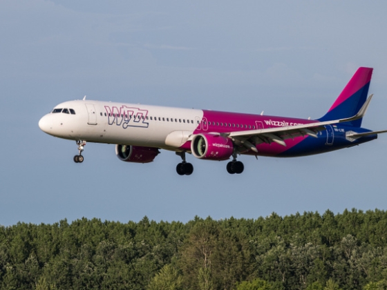 Madárral ütközött a Wizz Air Tallinnba tartó gépe, kényszerleszállást hajtottak végre Budapesten
