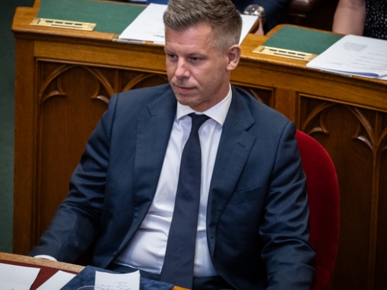 Magyar Péter beszédes idézettel indította a napot a köztársasági elnök körüli vita közepén