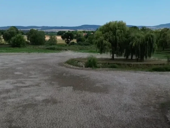 Kiszáradt a Bicsérdi horgásztó