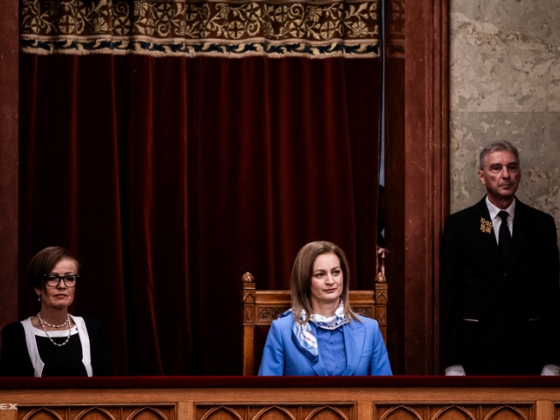 Forsthoffer Ágnes látja el az államfői feladatokat