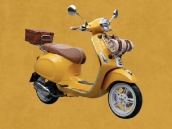 A Vespa limitált Primavera 125-ös kiadást dob piacra a Gigi luxusétteremmel együttműködésben