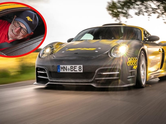 Ruf CTR3 B8 prototípus első tesztvezetése: Hasonlóan brutális? Talán egy F40 a maga idejében!