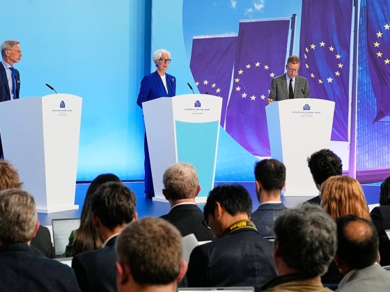 Az EKB 2,25%-on tartja a kamatot, mivel az újra fellángolt iráni háború újabb emelést tart