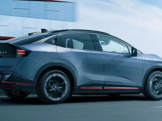 Kacsafarok-légterelővel vadult meg a Nissan elektromos autója