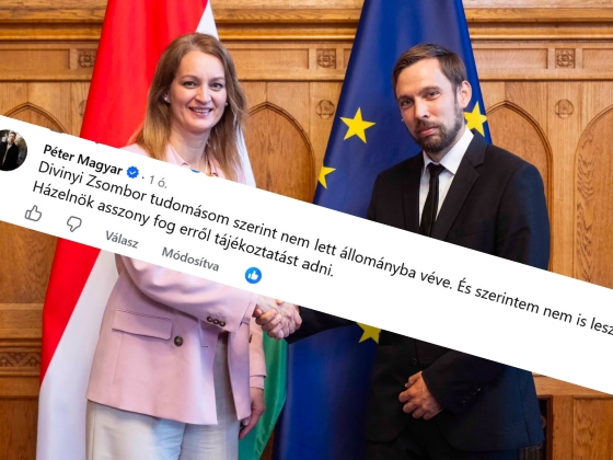 Hadházy posztolta, hogy az Országgyűlési Hivatal igazgatója egy NER-es kislovag, Magyar alákommentelte, hogy nem vették állományba, Forsthoffer kiakadt