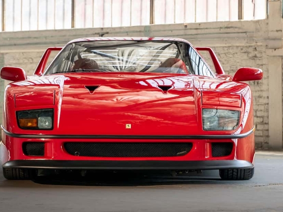 Lee Iacocca Ferrari F40-je: mindössze 515 kilométer, és a becslések szerint 4,4 milliót ér
