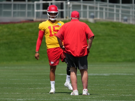 A Chiefs sztárja, Patrick Mahomes hivatalosan engedélyt kapott az edzőtáborra