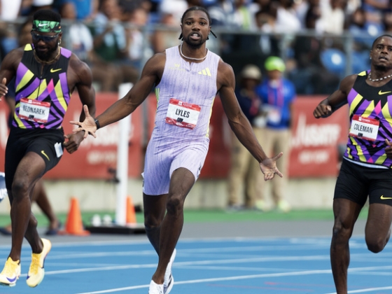 Idén még senki sem futott olyan gyorsan, mint az olimpiai bajnok amerikai sprinter