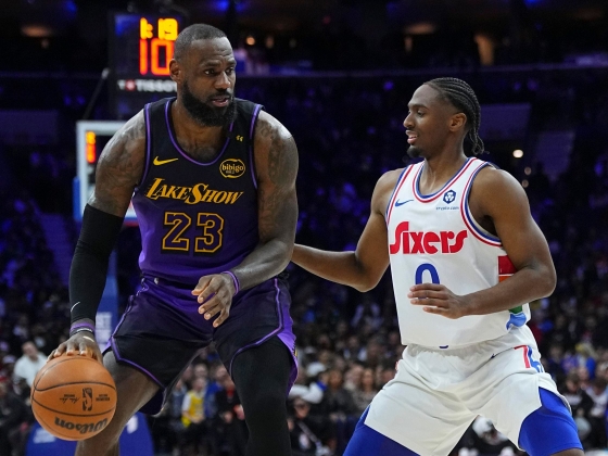 LeBron James felülmúlta az NBA bajnoki címversenyét a Sixers csapatával