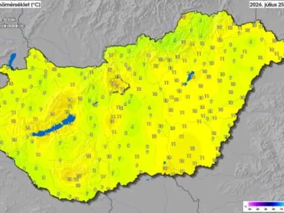 A nagy hőhullám előtt még megdőlt egy hidegrekord szombaton