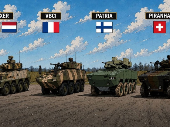8x8 kerekes tankok: Boxer, Patria, Piranha és VBCI a platform ellenőrzésben