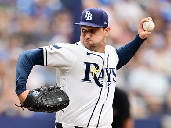 A Tampa Bay Rays balfia, Ian Seymour hatékony a kezdő, tömeges szerepekben