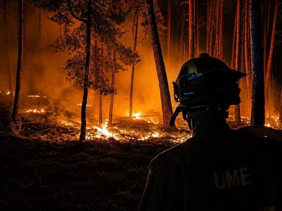 Lángok emésztik Nyugat-Európát