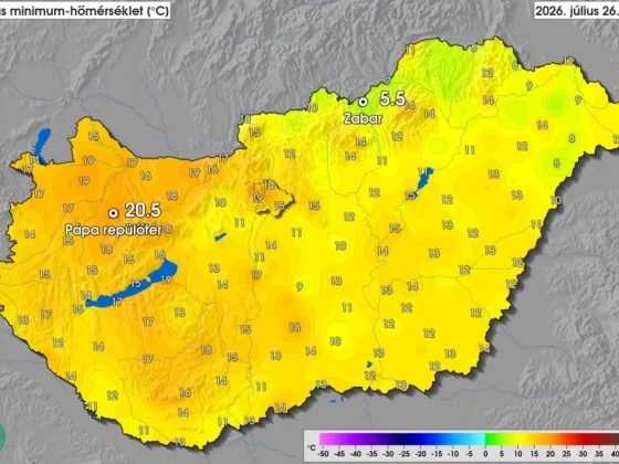 Nógrádban friss volt a hajnal, hat fokot sem mértek
