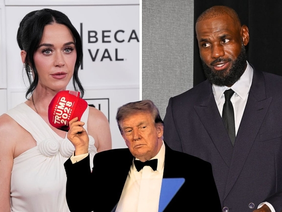 Donald Trump feldühíti Katy Perryt, és megmagyarázhatatlan módon „rasszistának” nevezi LeBron Jamest