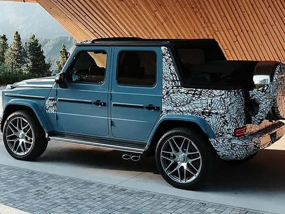 A Mercedes G-nyit: A Mercedes 2027-től kabrióként hozza a G-osztályt