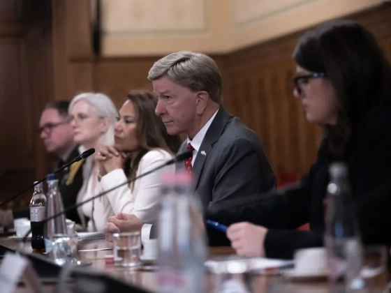 Amerikai kongresszusi képviselőket fogadott Orbán Anita, Kapitány István és Ruszin-Szendi Romulusz