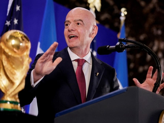 A FIFA-főnök, Infantino a világbajnokság kritikusait veszi célba
