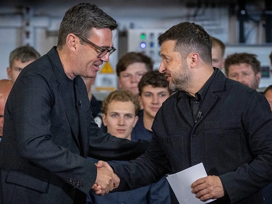 A brit Burnham teljes támogatást ígér Ukrajnának a Zelenskyy-vel való első találkozáskor