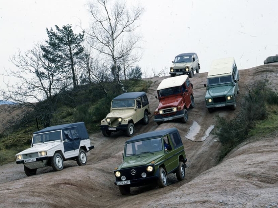 Mercedes G-osztály vs. VW Iltis: Mercedes G-osztály és VW Iltis klasszikus autók összehasonlításában