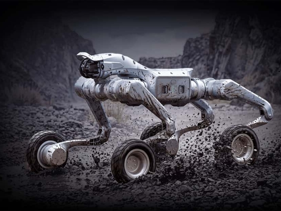 Akár 21 km/h sebességig: Ez a robot tud járni és vezetni