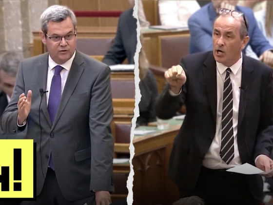 Hegedűs Zsolt indulatos parlamenti beszédet felállva, vastapssal zárta le a Tisza-frakció