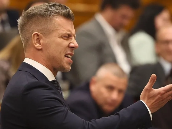 Ismét rendreutasították Magyar Pétert a parlamentben