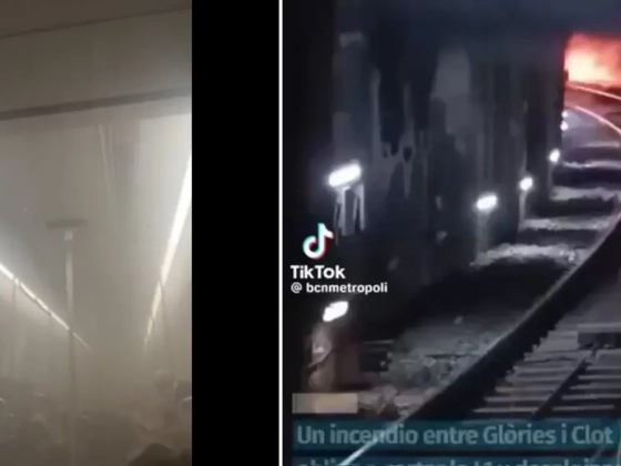 Tűz a barcelonai metróalagútban, kiürítették az állomásokat, több tucat utas megsérült – videók