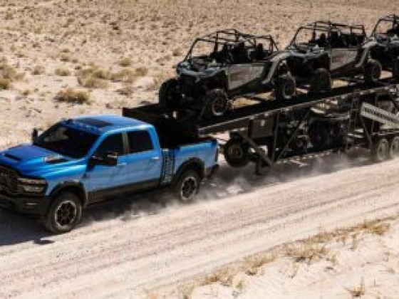 A Ram Heavy Duty 2027 bemutatja a dízel Power Wagont, és akár 16,8 tonnát is vontathat