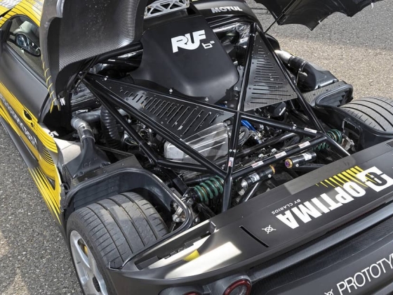 Ruf B8 biturbó boxer: A Ruf bemutatja a B8-as motort 1000 LE-vel