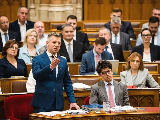 Magyar Péter eddig már több mint 15 órát beszélt a parlamentben, leginkább Orbán Viktorról