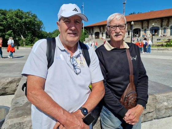 35 év után találkozott újra az olimpiai bronzérmes kenupáros két tagja