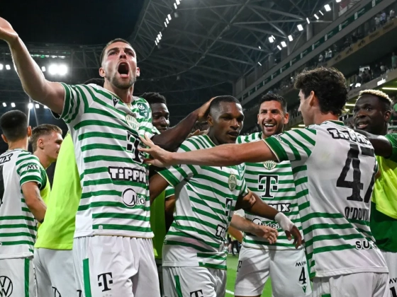 Egy órát emberhátrányban játszva jutott tovább a Fradi az El-ben, a Paks 2-2-vel esett ki