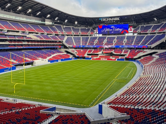 A Buffalo Highmark Stadion dizájnja felmelegíti a Bills Maffiát
