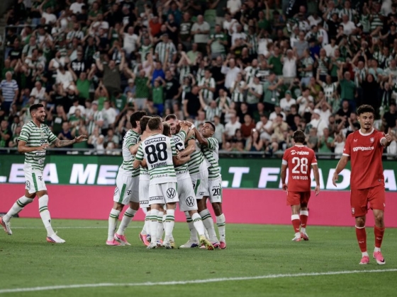 Emberhátrányban is továbbjutott a Fradi a holland bajnokság negyedikje ellen