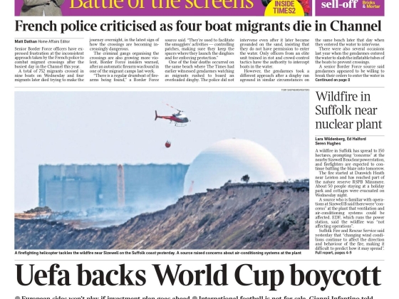 The Papers: „Kegyetlen nyár” és „A futball otthon marad”