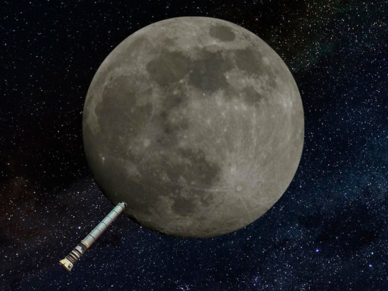 A halott SpaceX rakéta szerdán becsapódik a Holdba