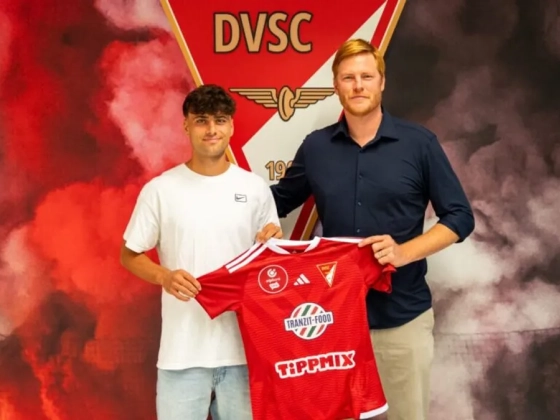 Fiatal magyar támadóval erősített a DVSC – hivatalos